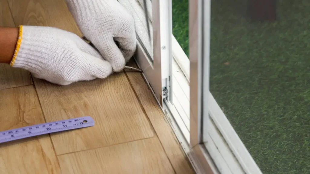 Noisy sliding doors Damaged or worn-out rollers
